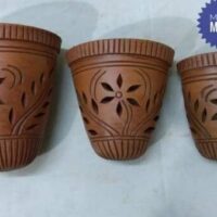 Clay Flower Vase