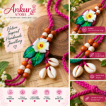 Handmade Floral Shell Pendant Necklace